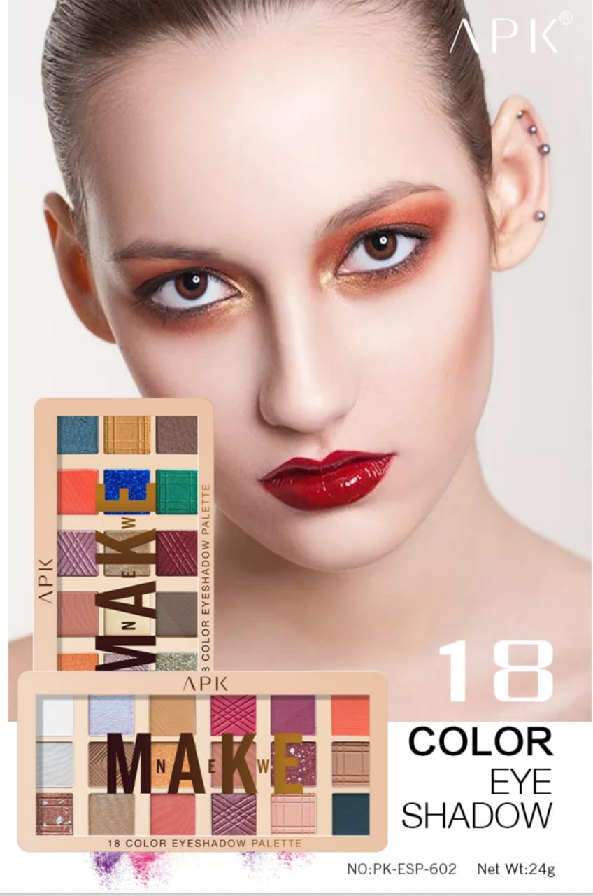 Apk 18 Colors Eyeshadow Palette