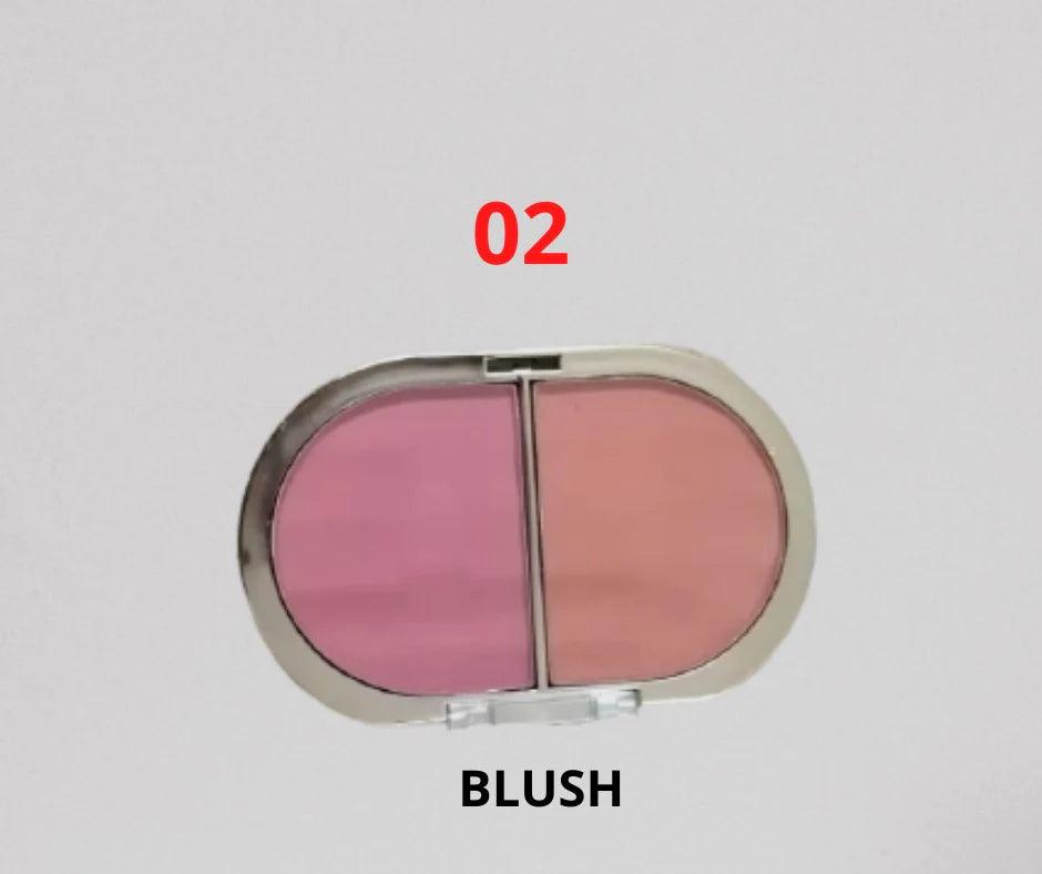 Miss Rose 2 in 1 Gold Blusher