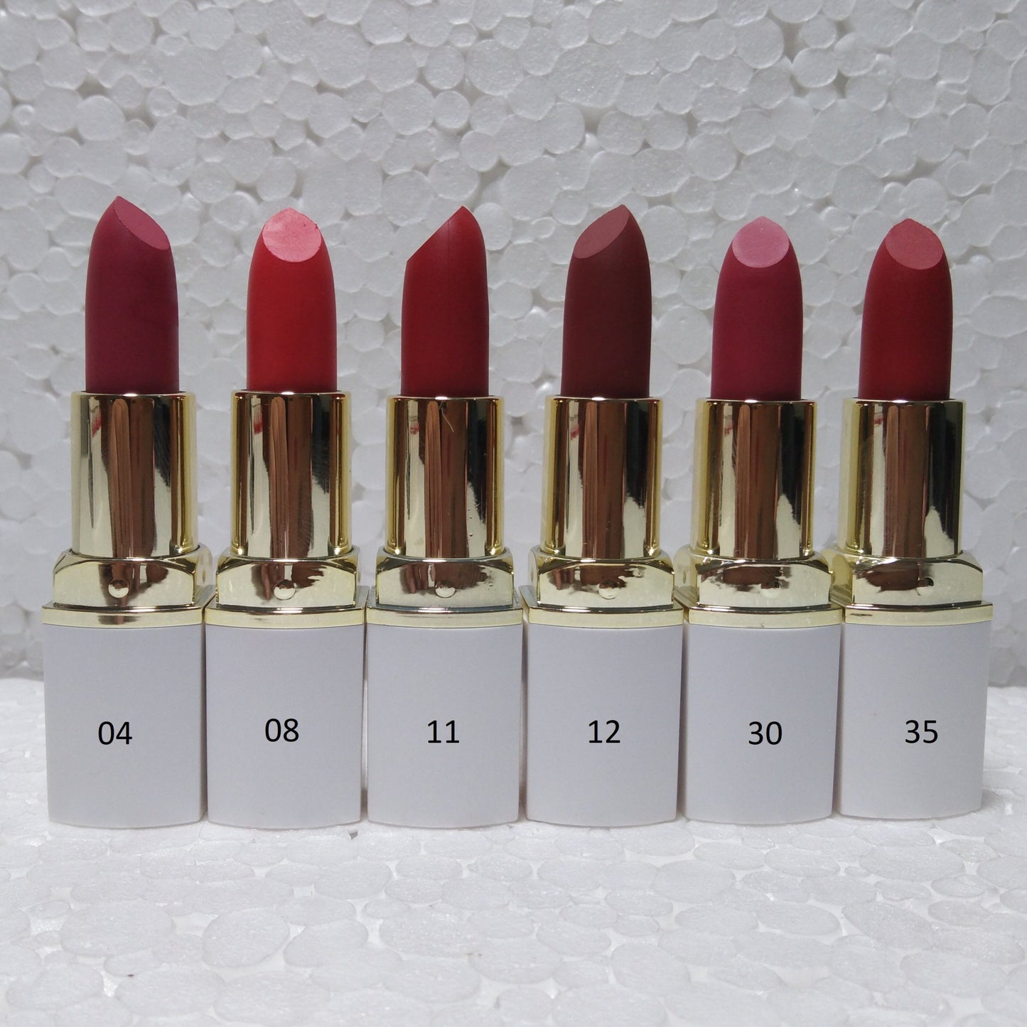 Miss Rose 3D Fantastic Mineral Matte lipstick Colour Shades