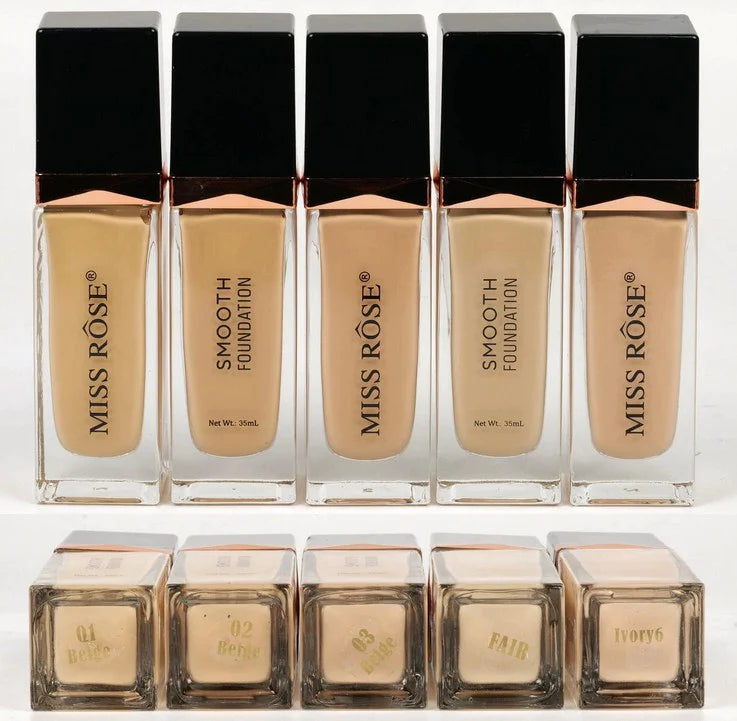 Miss Rose Smooth Foundation - Beige 03 - cosmetics