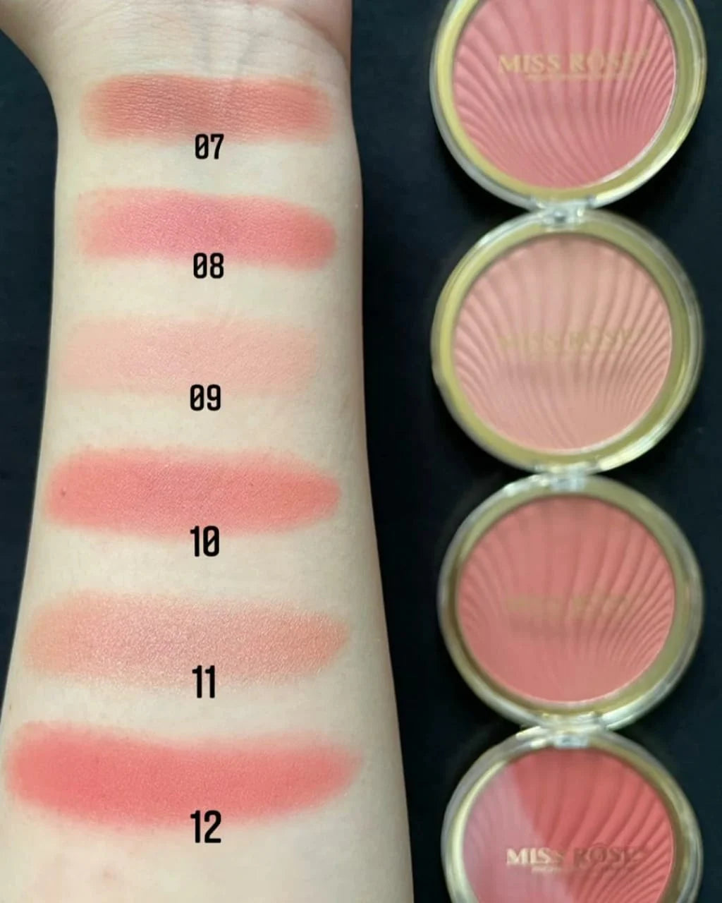 MISS ROSE Professional Blush On