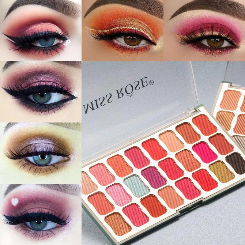 Miss Rose 24 Color Eyeshadow Makeup Palette