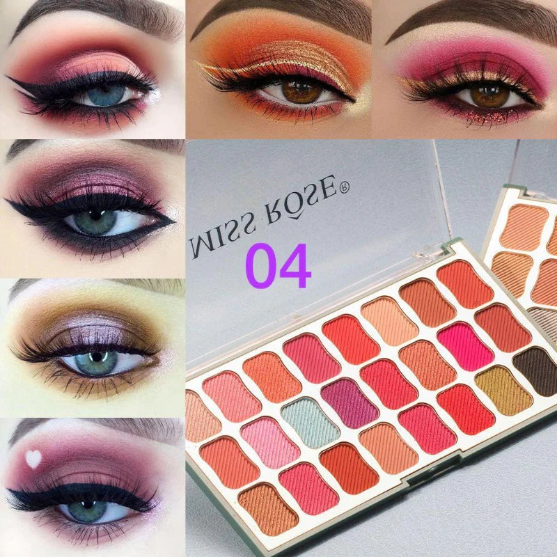 Miss Rose 24 Color Eyeshadow Makeup Palette