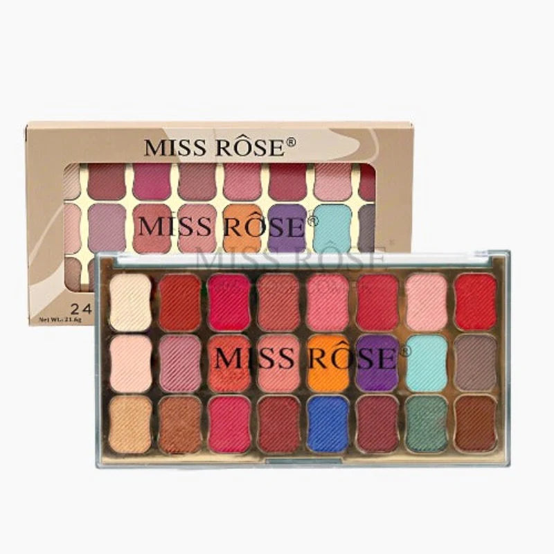 Miss Rose 24 Color Eyeshadow Makeup Palette