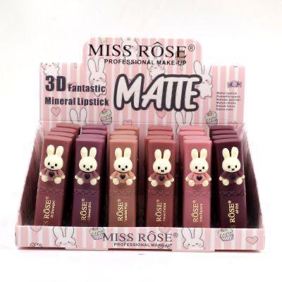 Miss rose Semi Matte Bear Lipstick