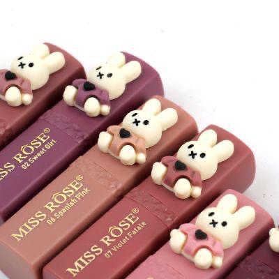 Miss rose Semi Matte Bear Lipstick