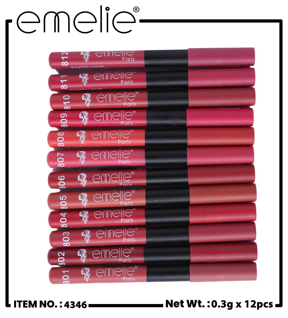 Emelie Matte Labbra Eye & Lip Pencil