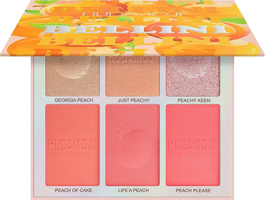 HUDA MOJI Bellini Blusher & Highlighter Makeup Palette