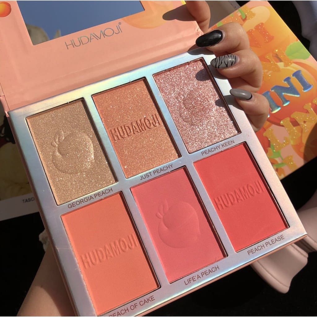 HUDA MOJI Bellini Blusher & Highlighter Makeup Palette