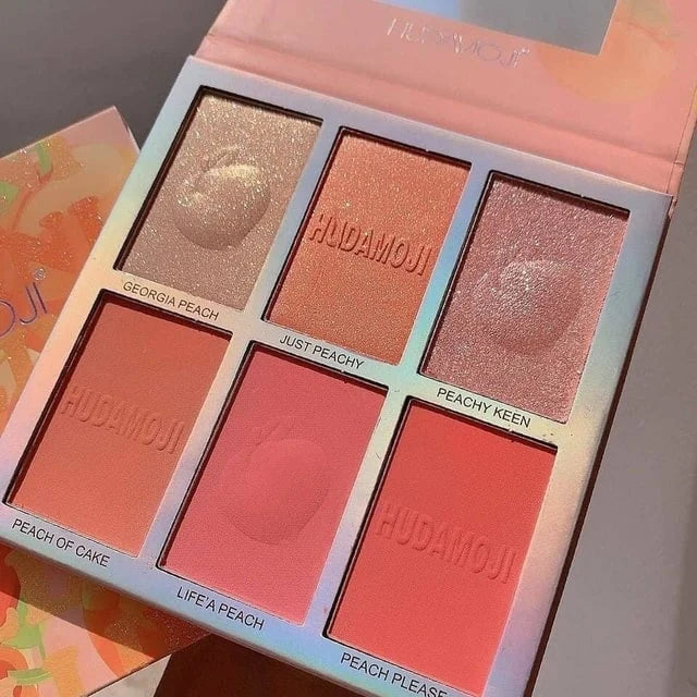 HUDA MOJI Bellini Blusher & Highlighter Makeup Palette