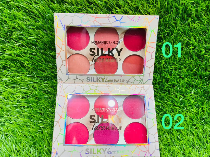 Romantic Color Silky Face Makeup Highlighter & blusher