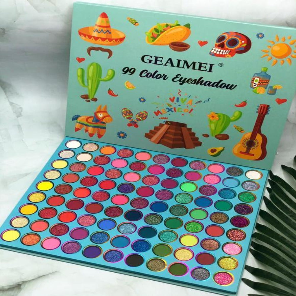 Geaimei 99 Colors Eyeshadow Palette