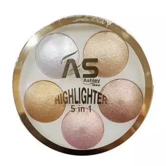 AS Ashley Shine 5 Colors highlighter Makeup