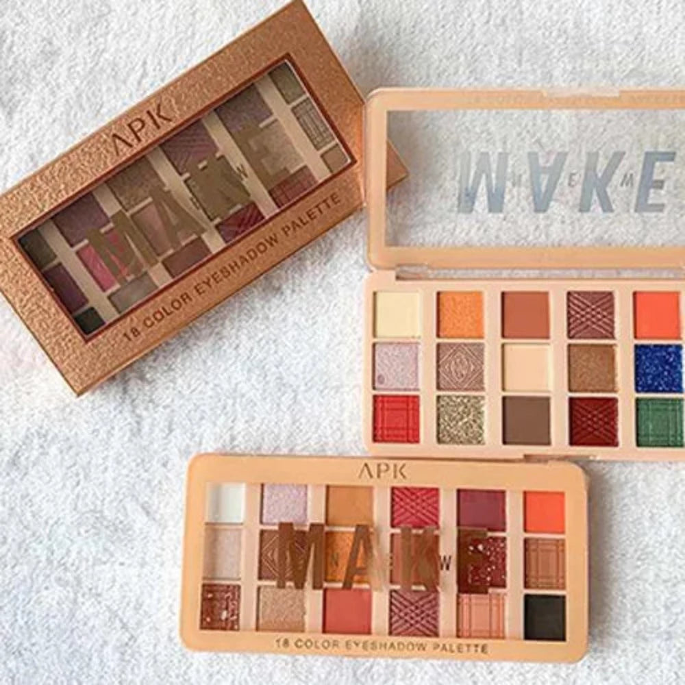 Apk 18 Colors Eyeshadow Palette