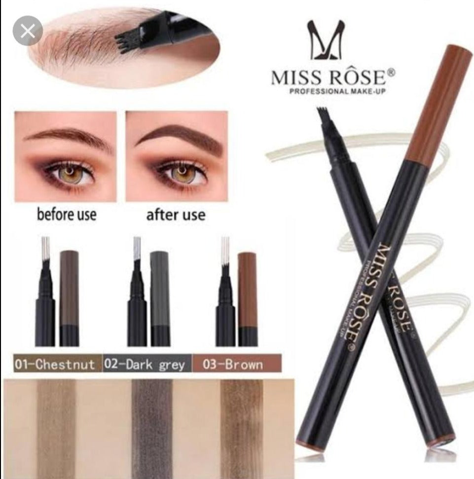 Miss rose liquid eyebrow pen