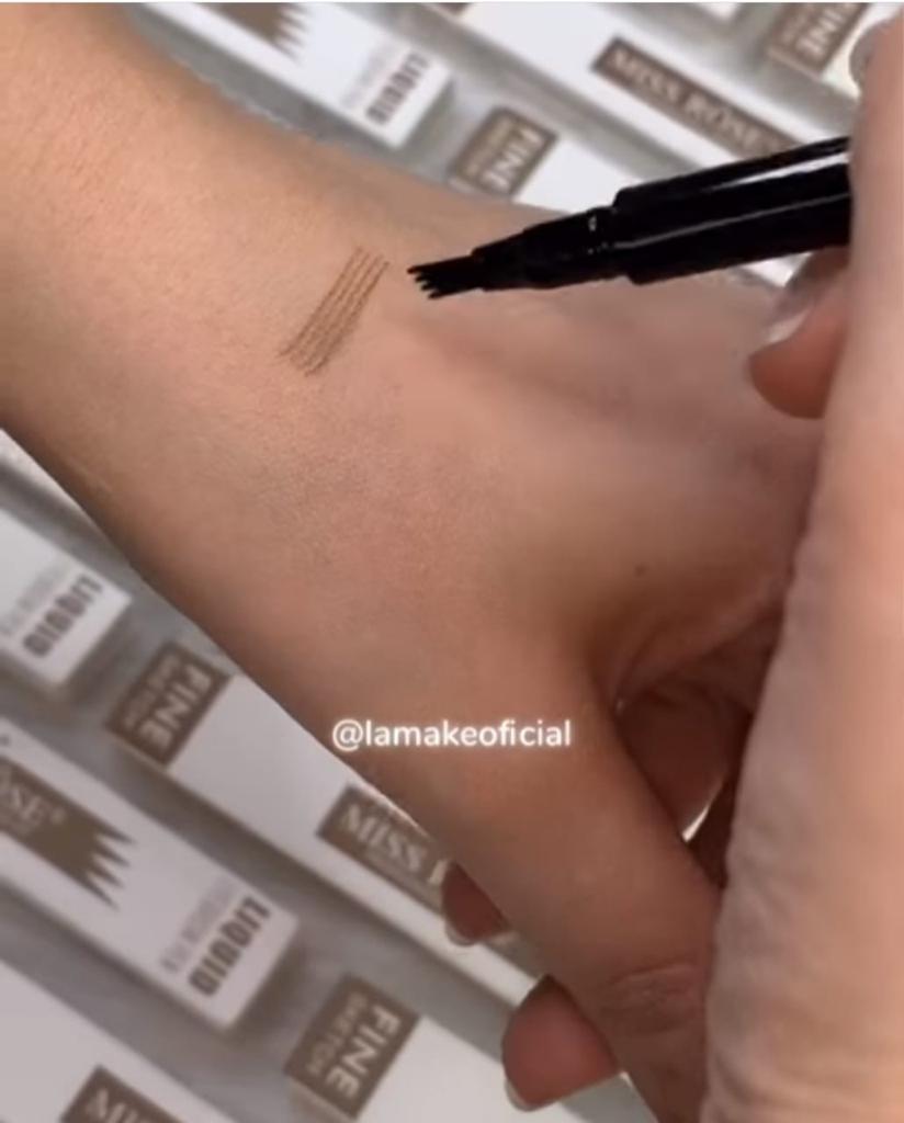 Miss rose liquid eyebrow pen