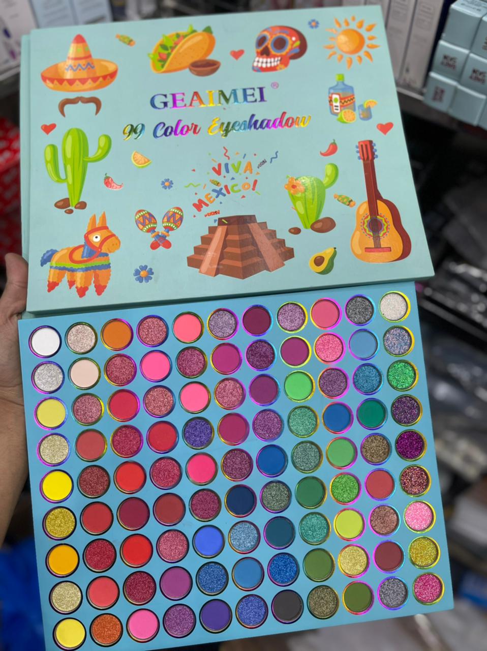 Geaimei 99 Colors Eyeshadow Palette