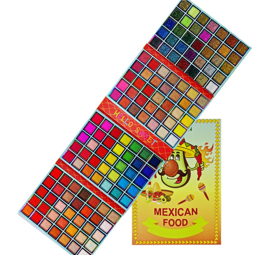 Coco Urban 180 Colors Mexican Food Eye Shadow Palette