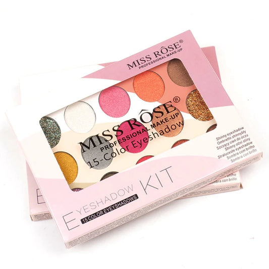 Miss Rose 15 Colors Eyeshadow Makeup Palette