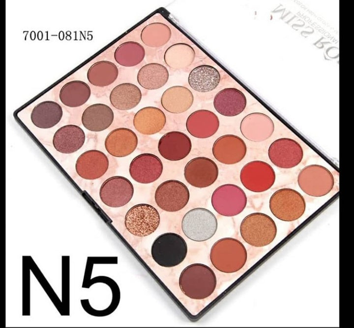 Miss Rose 35 Color High Gloss & Matte Eye shadow Palette