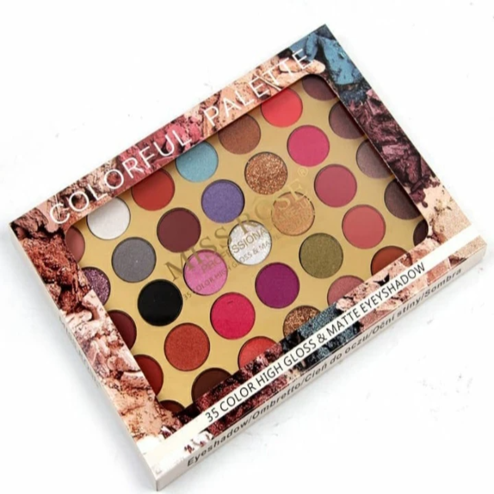 Miss Rose 35 Color High Gloss & Matte Eye shadow Palette