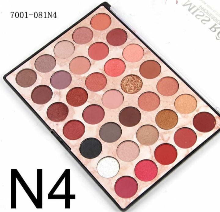 Miss Rose 35 Color High Gloss & Matte Eye shadow Palette