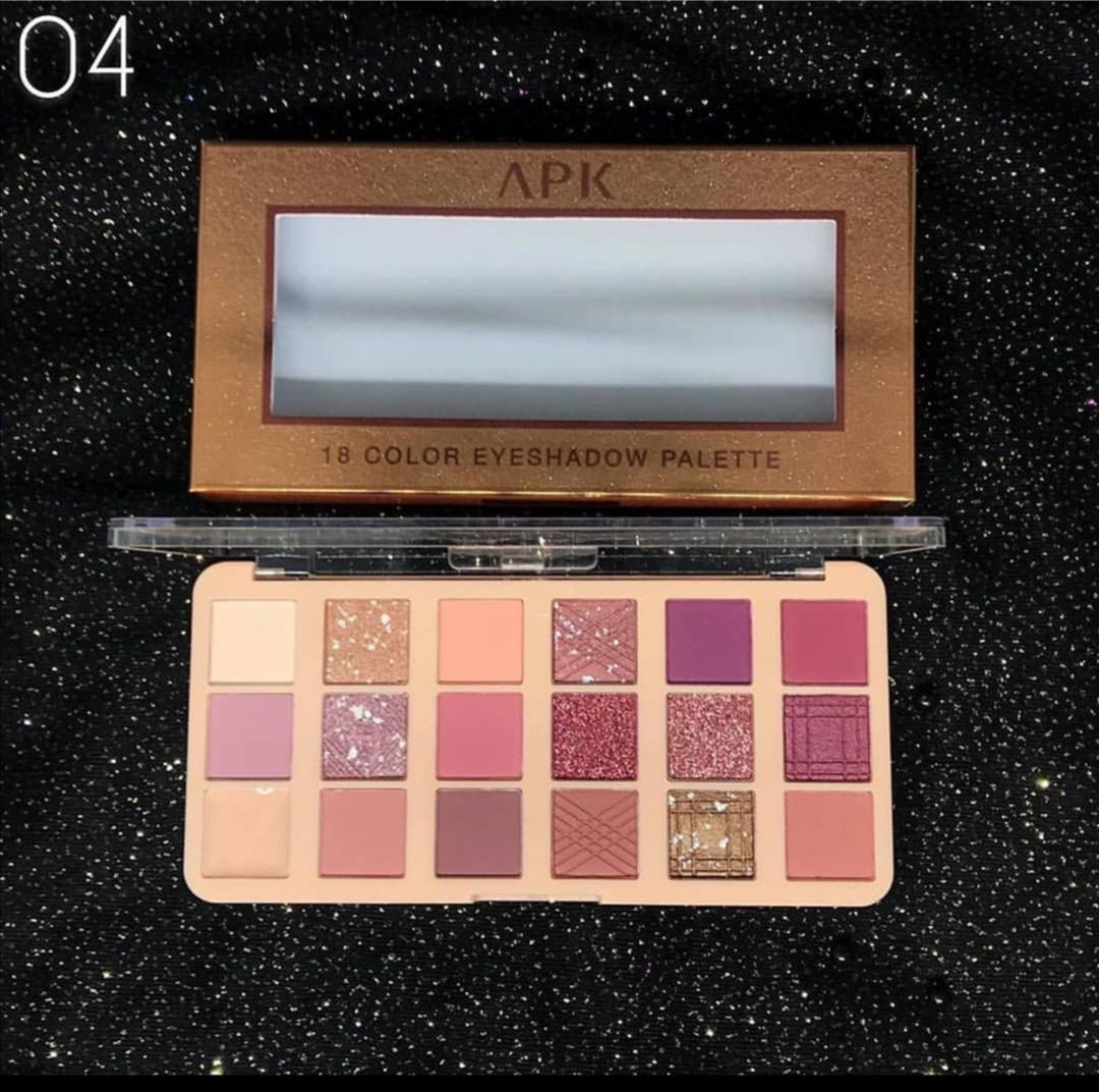 Apk 18 Colors Eyeshadow Palette