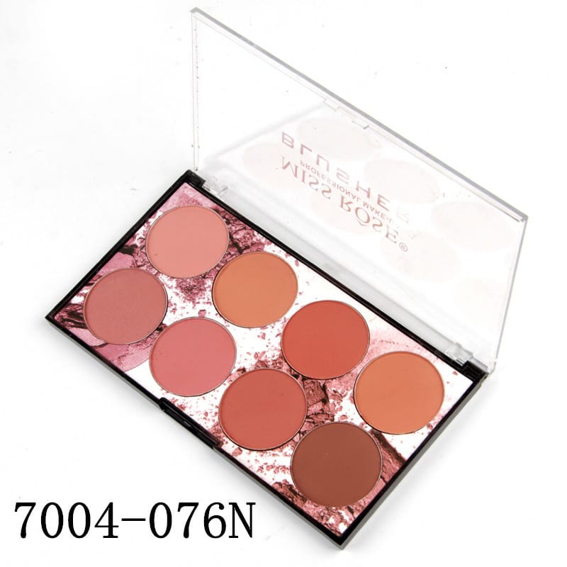 Miss Rose 8 Colors Blush On Kit