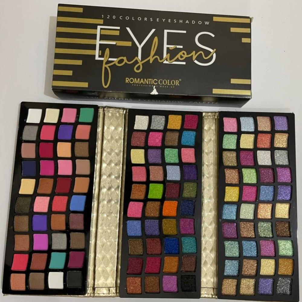 Romantic Color Eyes Fashion 120 Colors Eyehadow palette