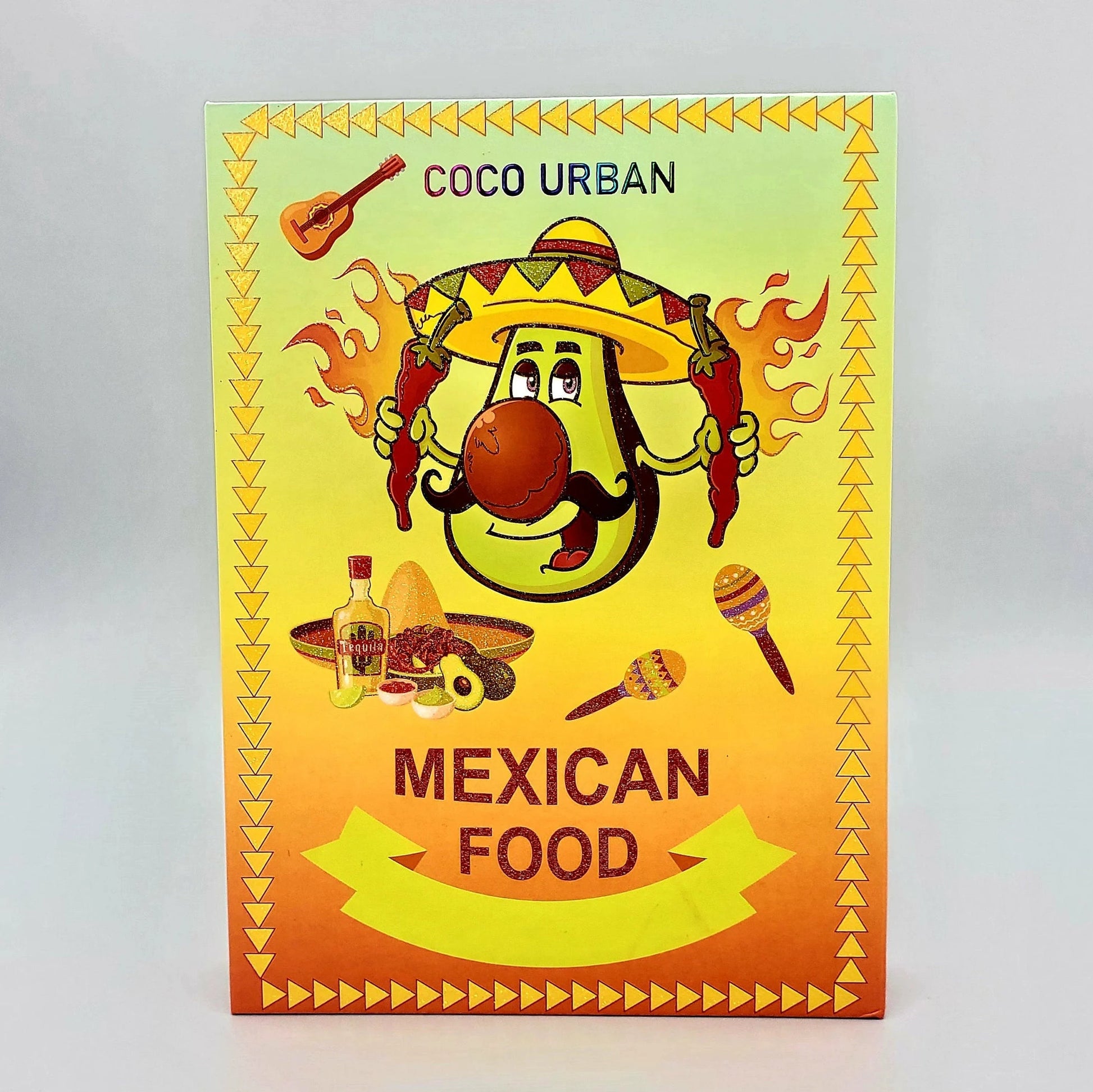 Coco Urban 180 Colors Mexican Food Eye Shadow Palette