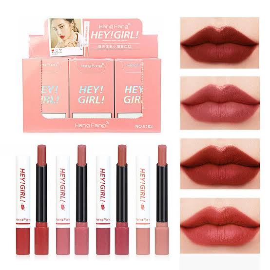 Hengfang Hey Girl Lipstick 04 Colour Shades