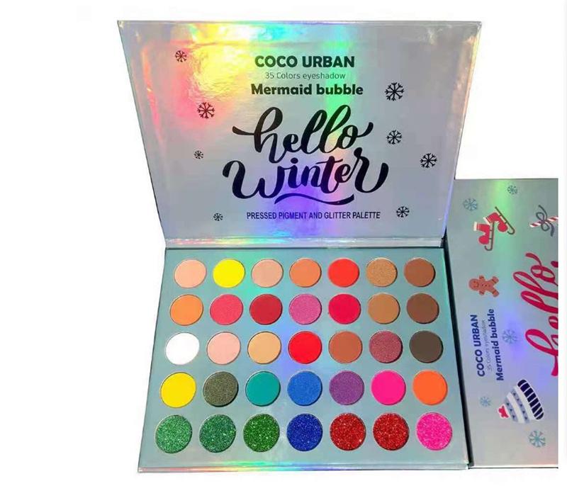 Coco Urban hello winter 35 colors Eyeshadow Palette